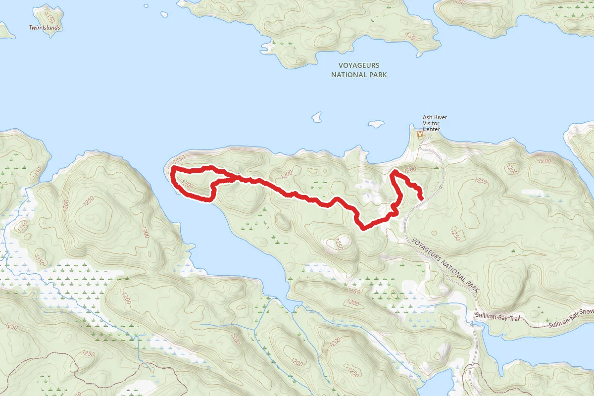 Blind Ash Bay Trail