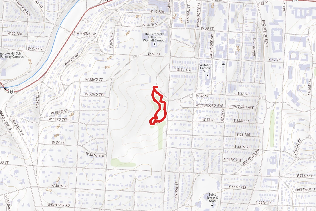 Loose Park Pond Loop