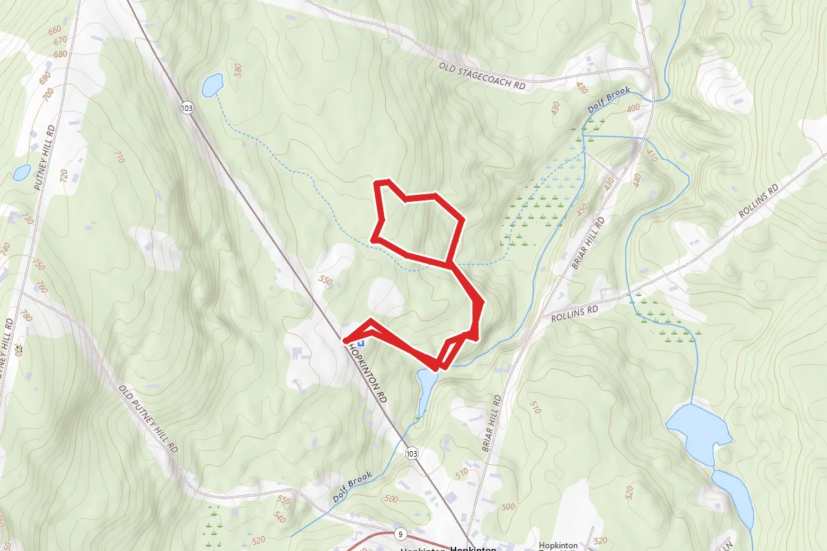 Ransmeier Hiking Trail Orange Loop