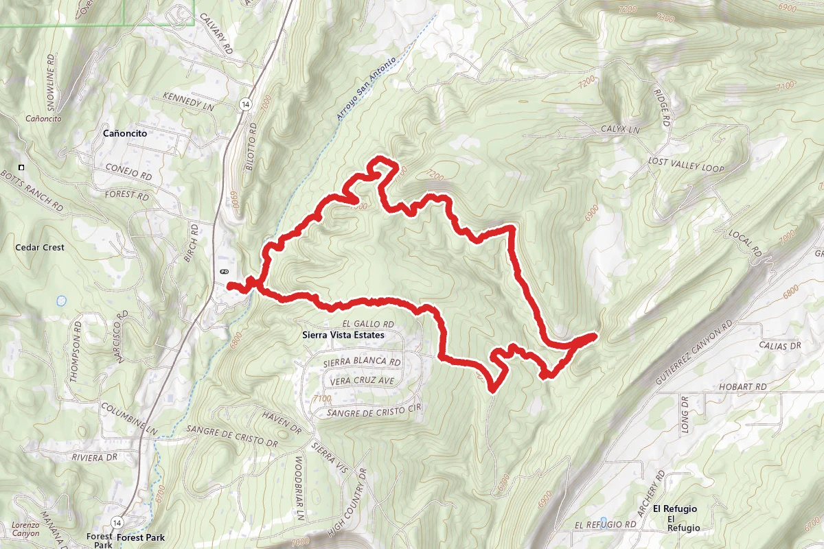 Gutierrez Canyon Milne Open Space via Biolotta Drive