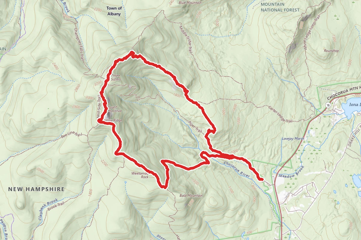 Mount Chocorua Loop Trail