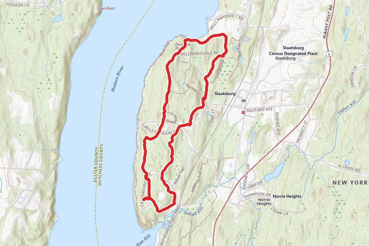 Mills Norrie Blue Trail Loop