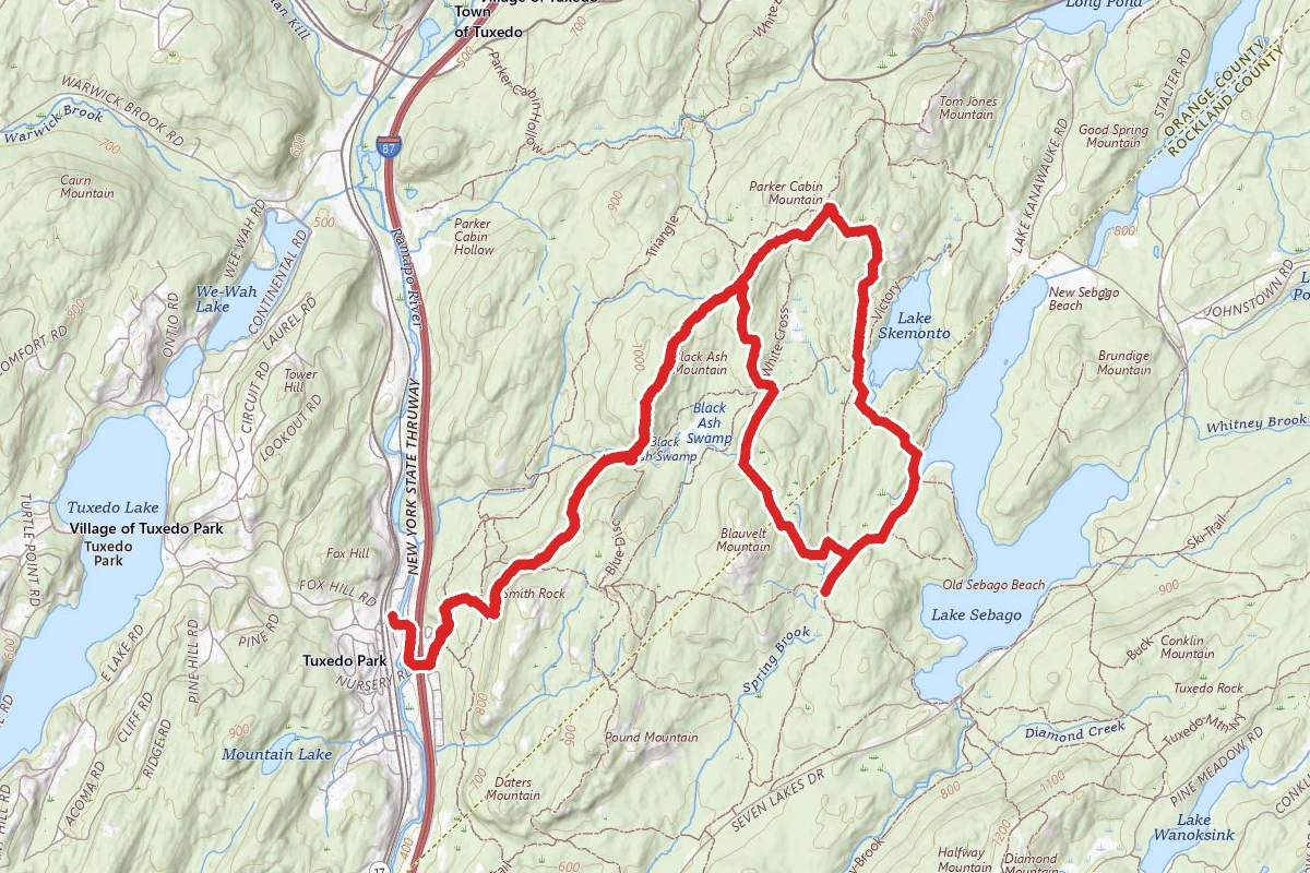 Parker Cabin Mountain Loop Trail