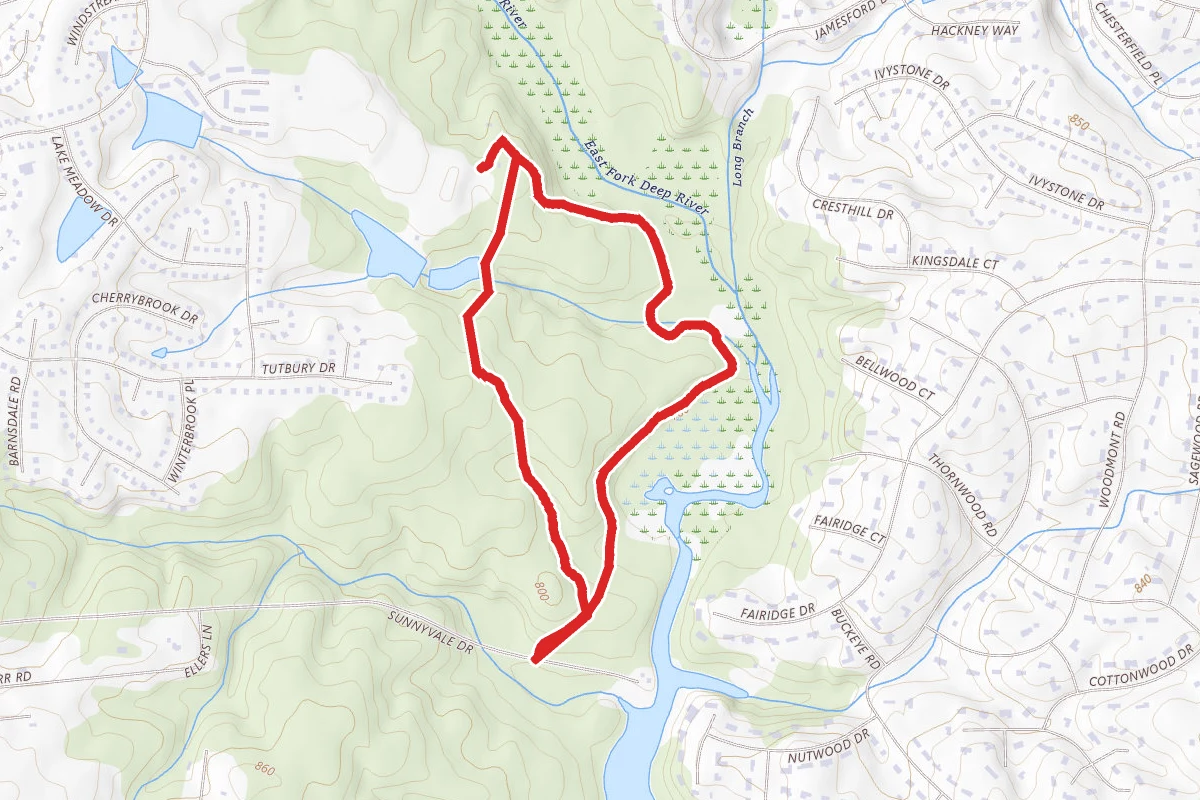 Gibson Greenway High Point Loop