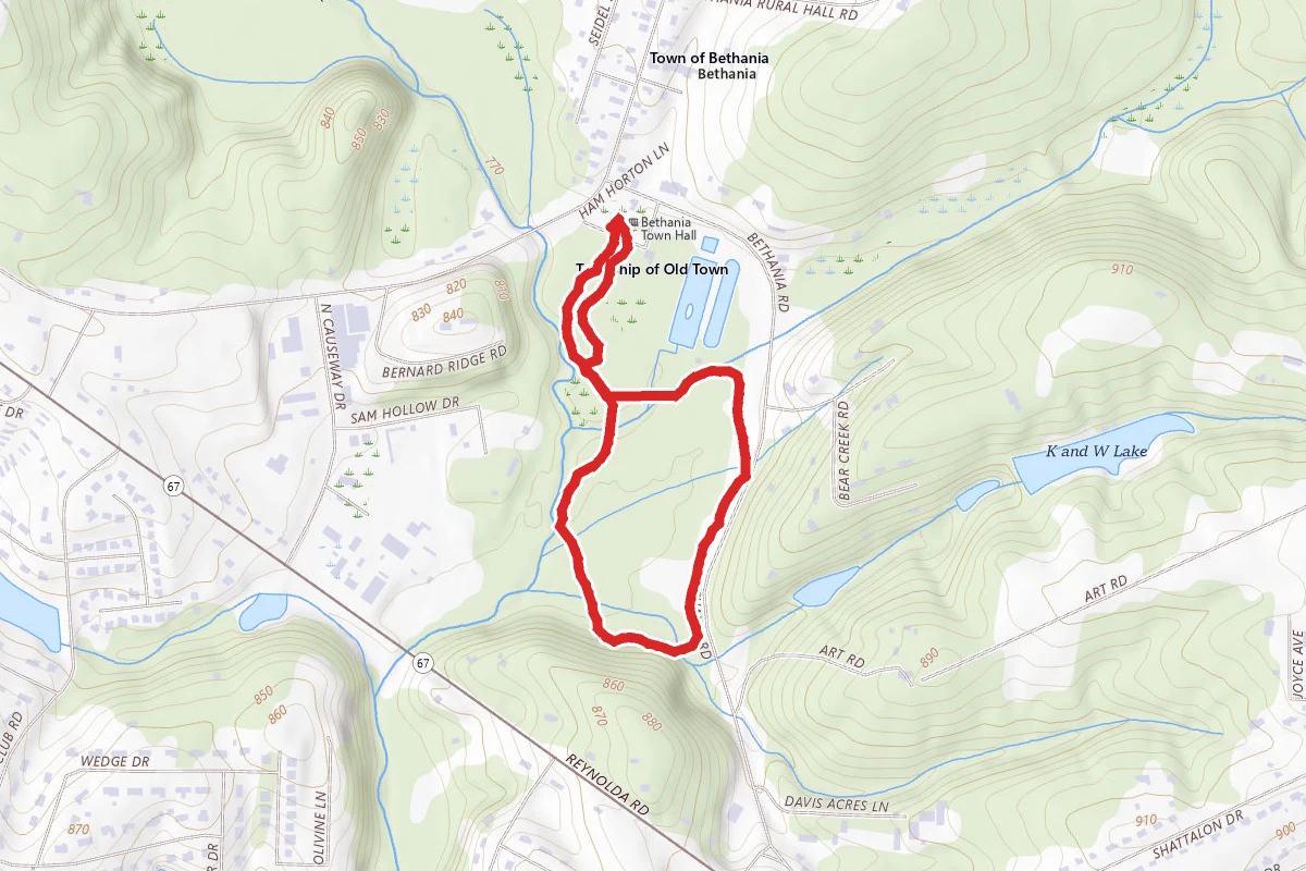Black Walnut Bottoms Trail