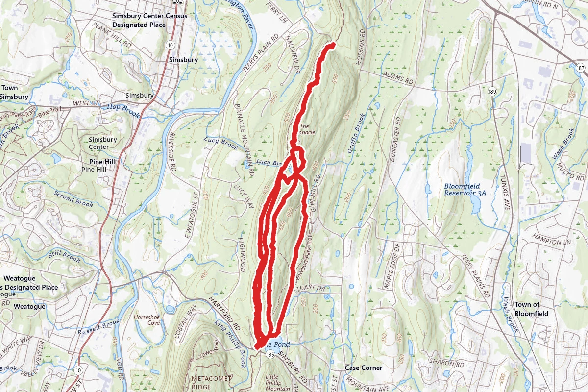 Penwood State Park Trail