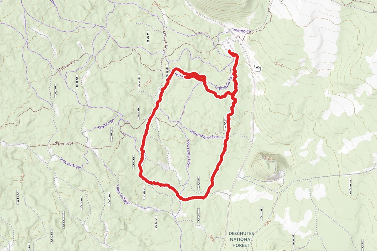 Edison Snowshoe Long Loop