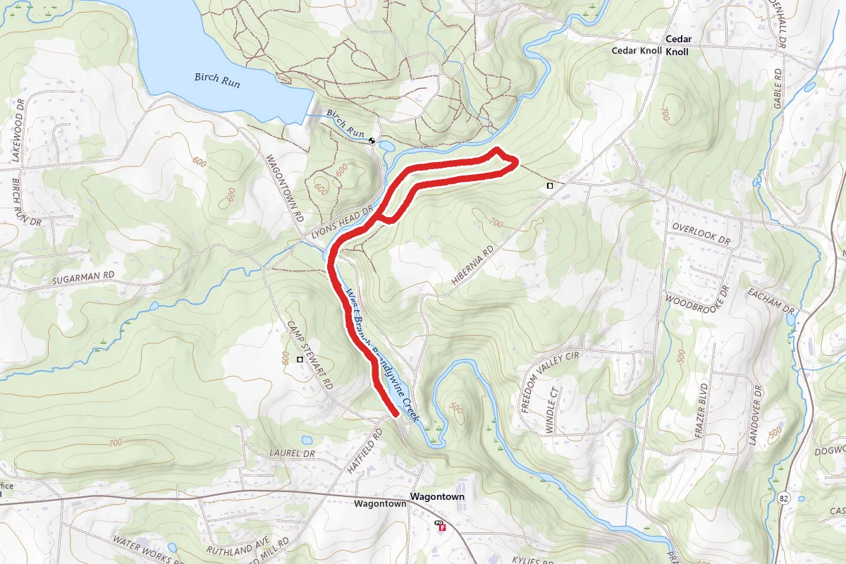 Hibernia Park Rim Trail