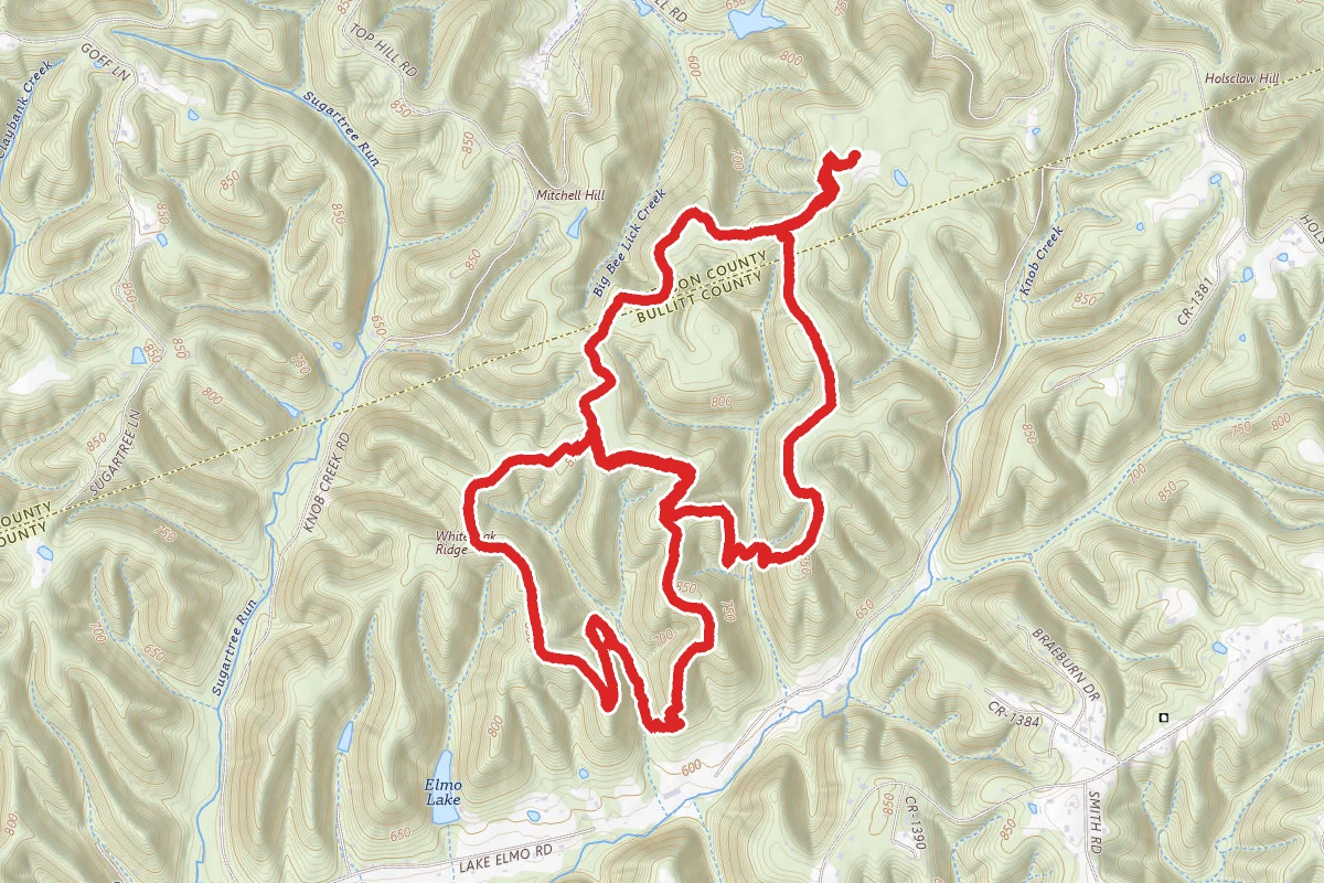 Horine Reservation Red Trail