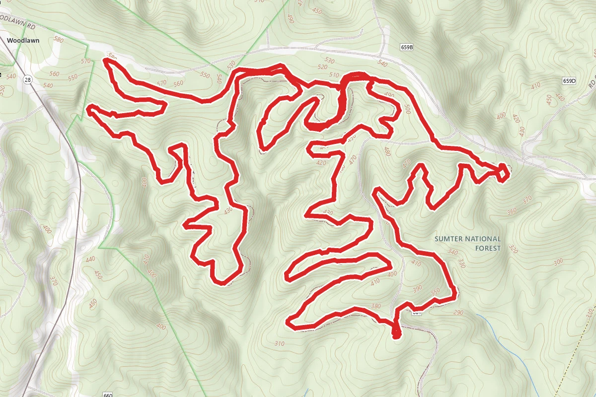 Big Rock and Tower Trail Loop