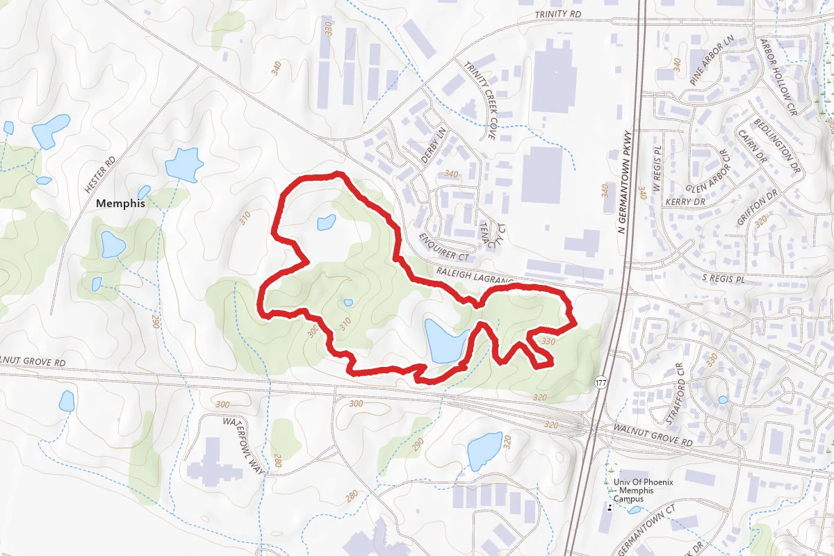 Shelby Dog Park Loop