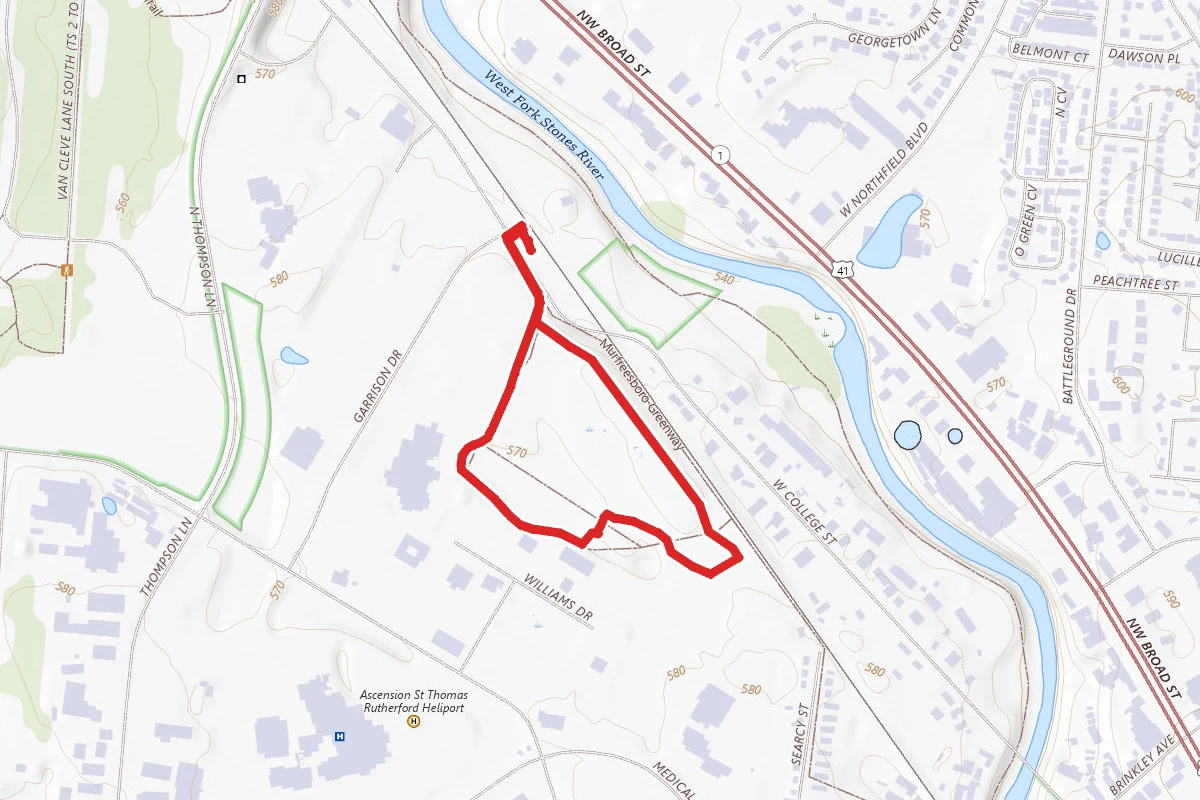 College Street Pond Loop