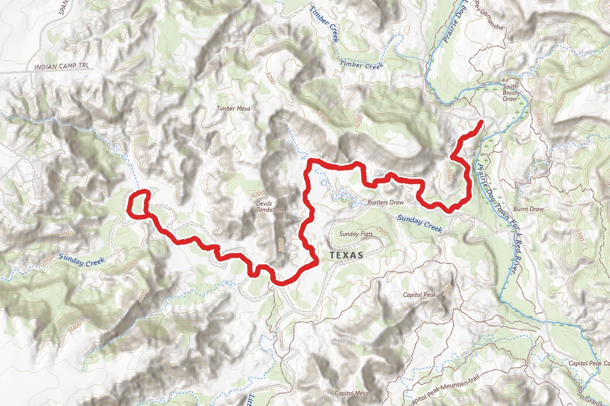 GSL to Little Fox Canyon
