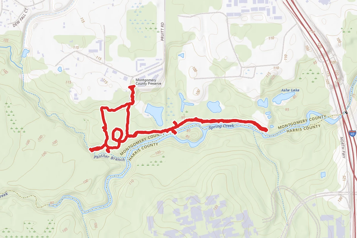 Big Oak Loop and Greenway Trail