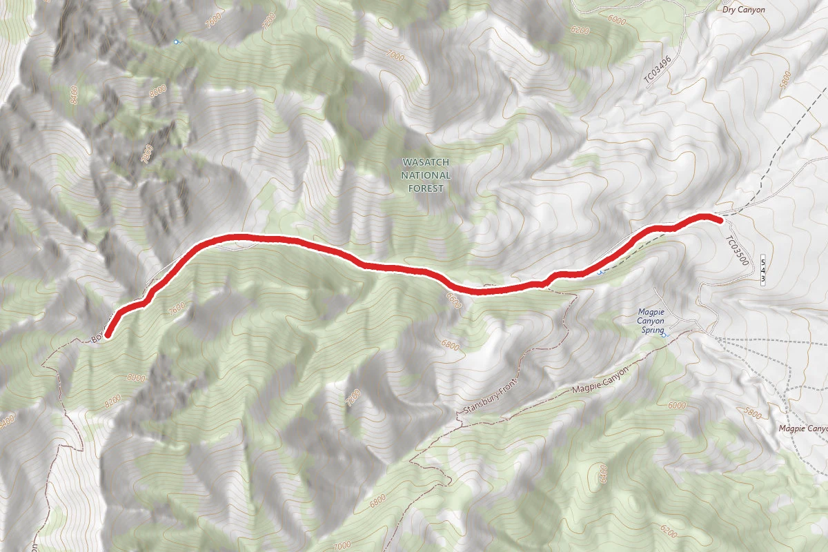 West Canyon Trail