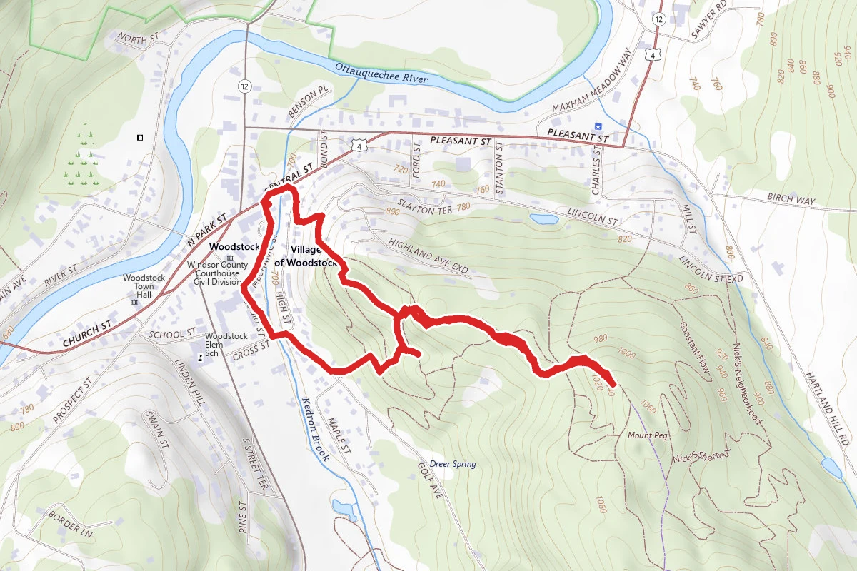 Mount Peg Foot and Bridle Trails