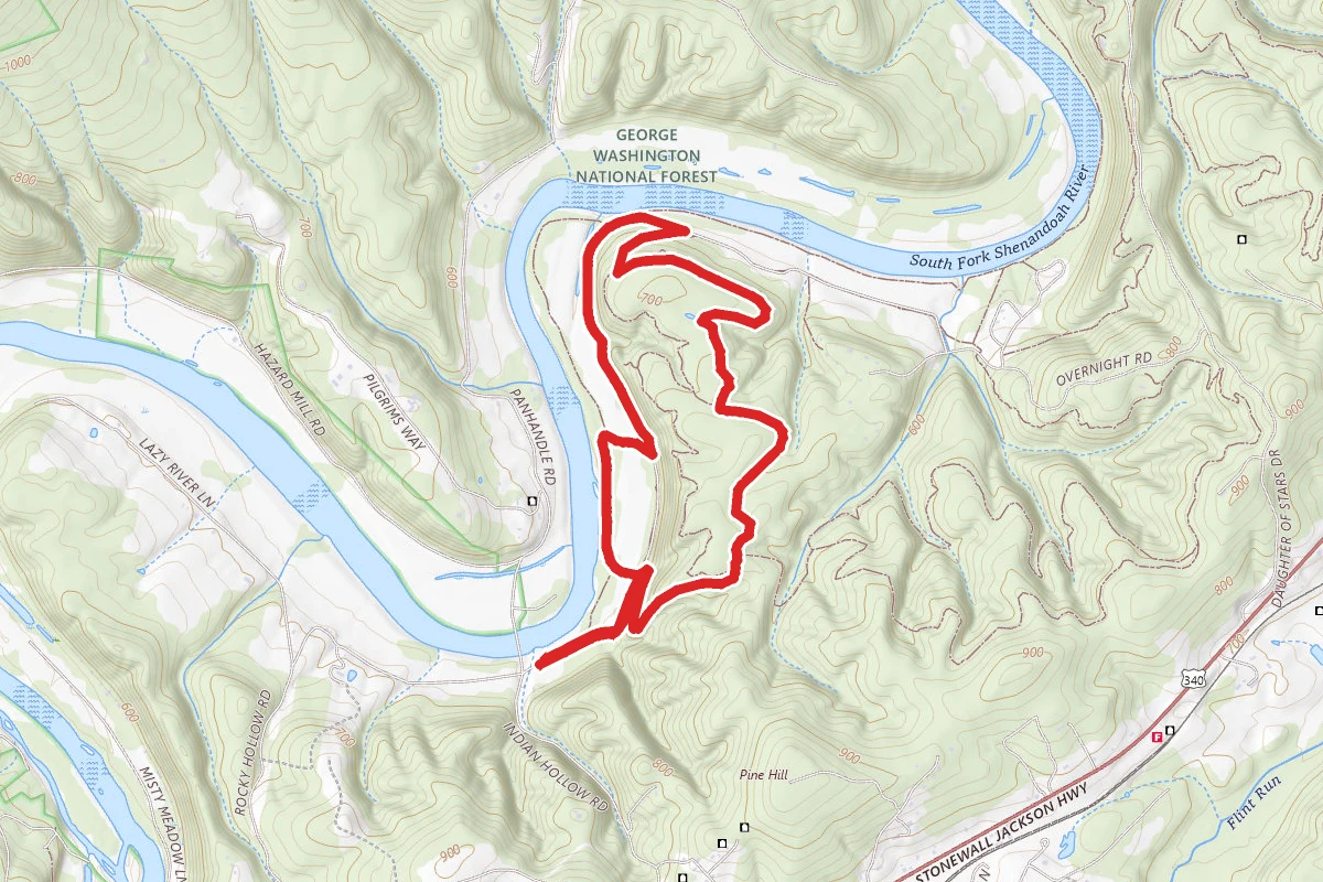 Massanutten Mountain and Shenandoah River Trail