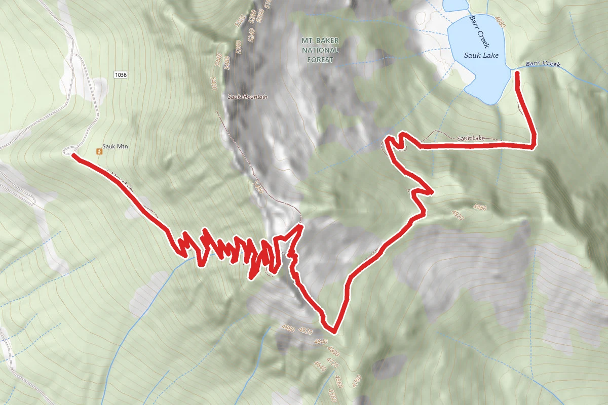 Sauk Lake Trail
