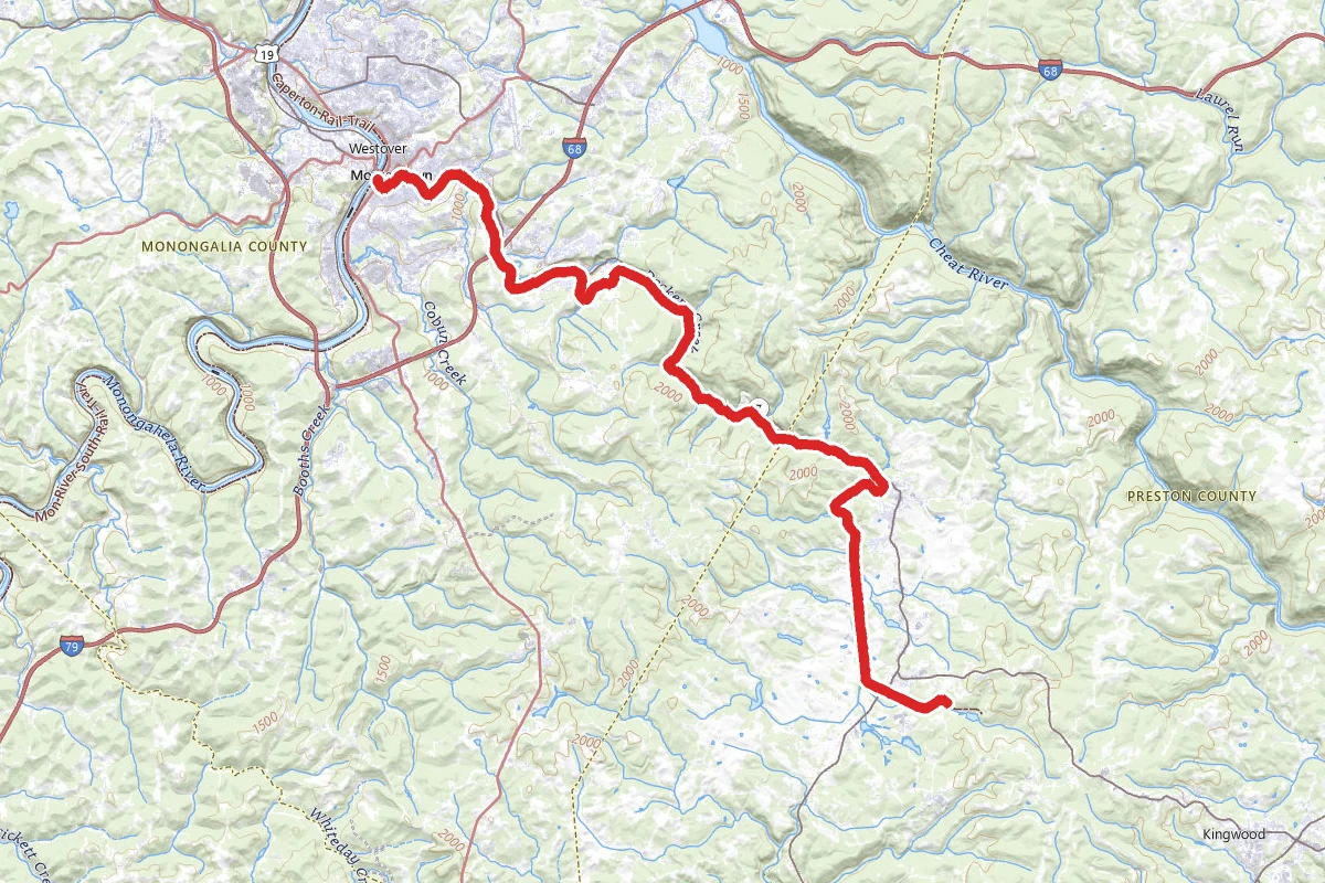 Decker's Creek Trail