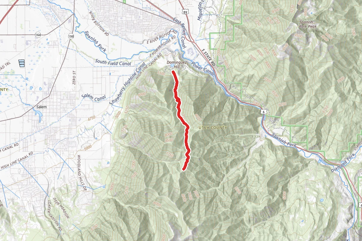 Hidden Oak and Snell Canyon Trail