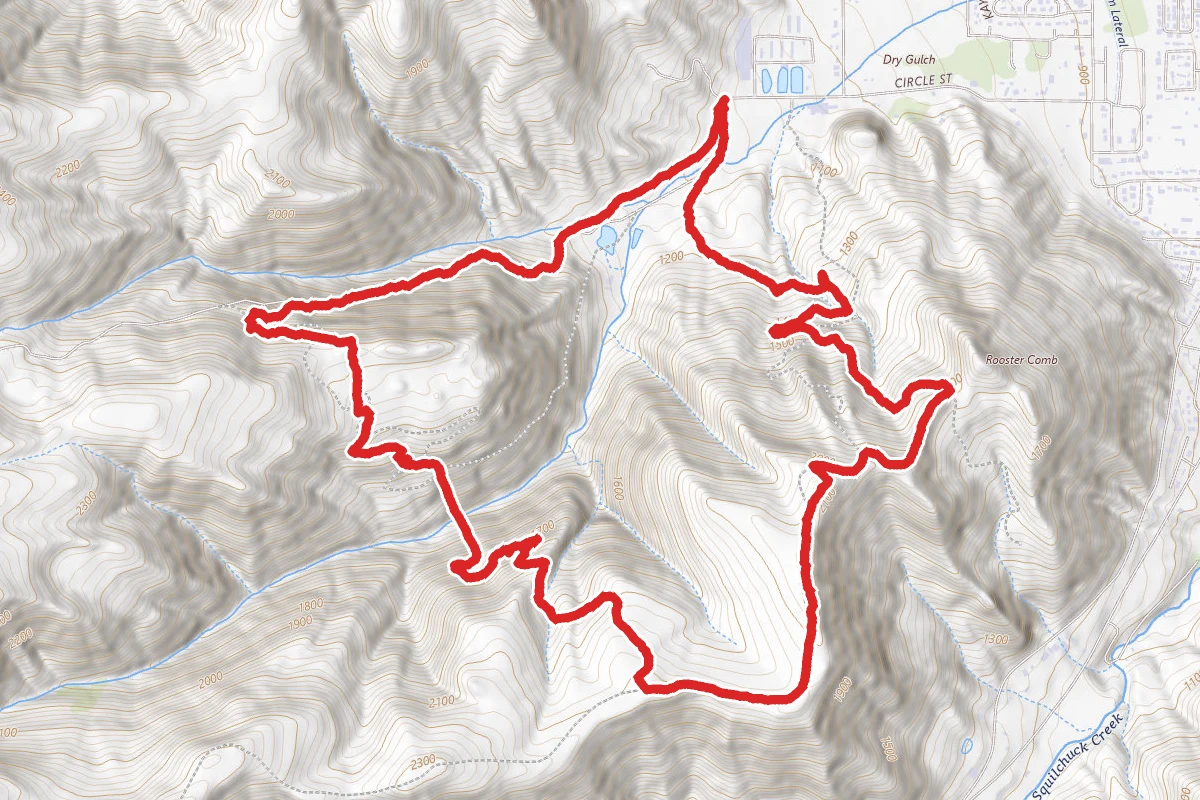 Dry Gulch Big Loop
