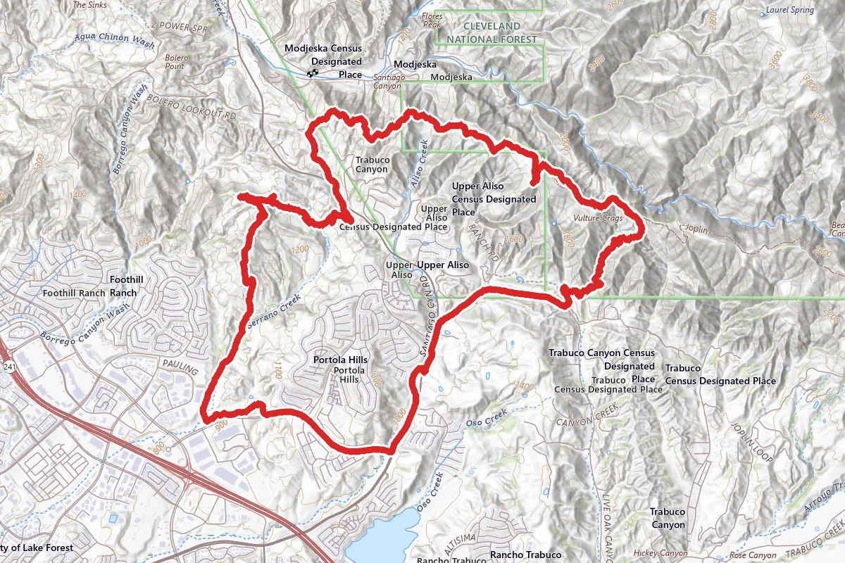 Whiting to Luge Loop Trail