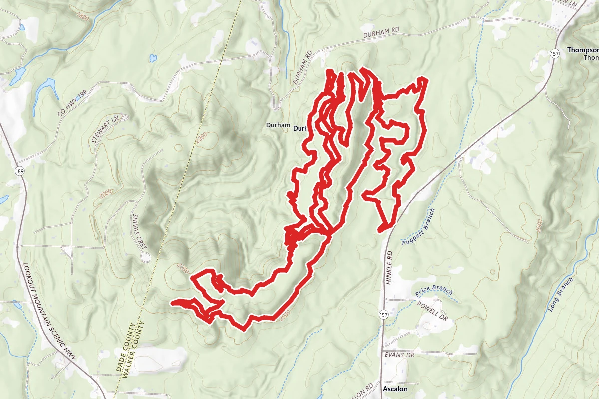 Five Points Recreation Area Loop