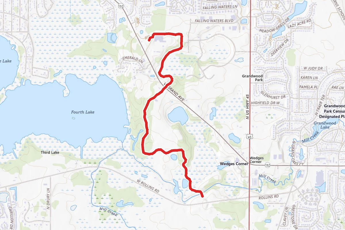Fourth Lake Millennium Trail