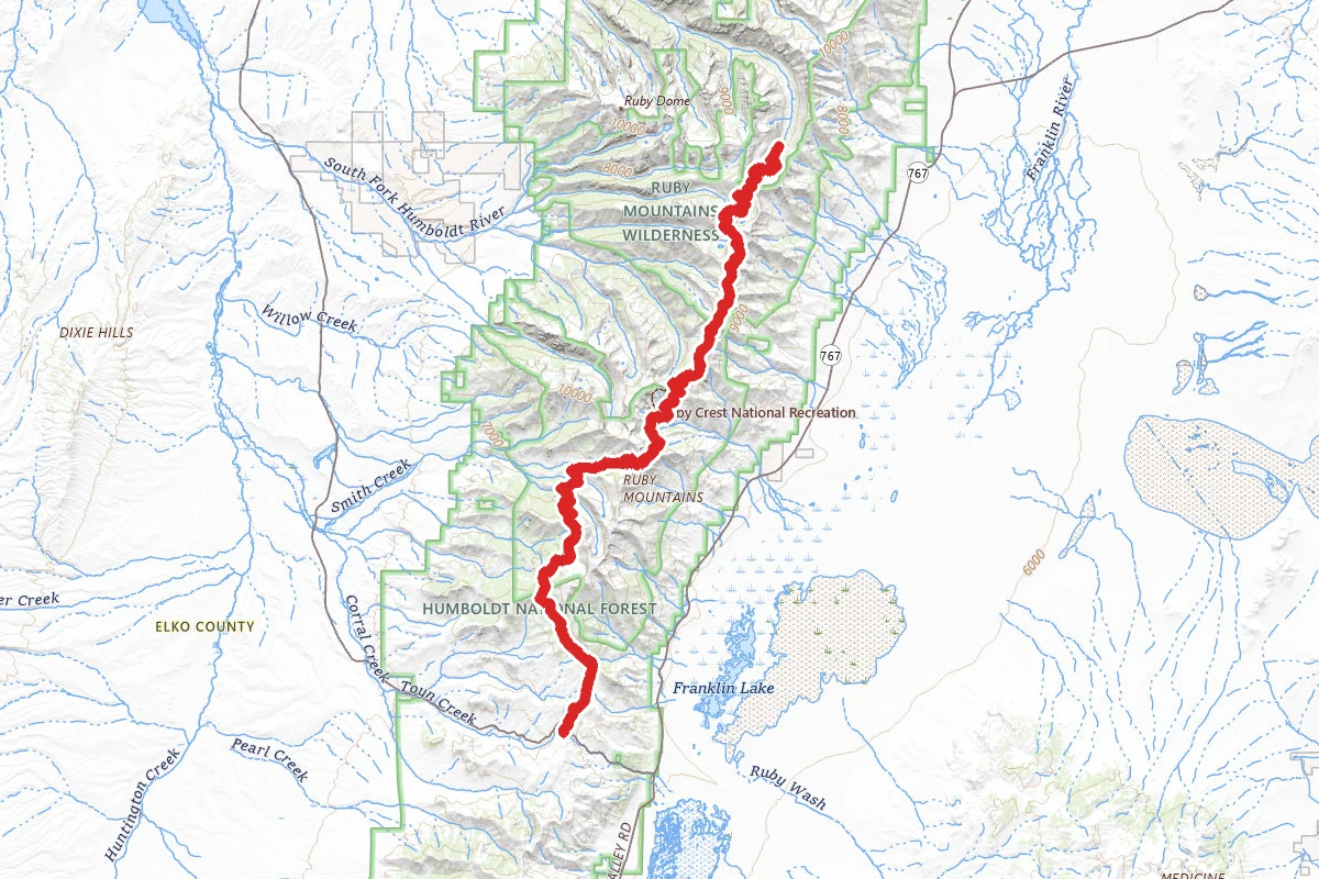 Ruby Crest Trail