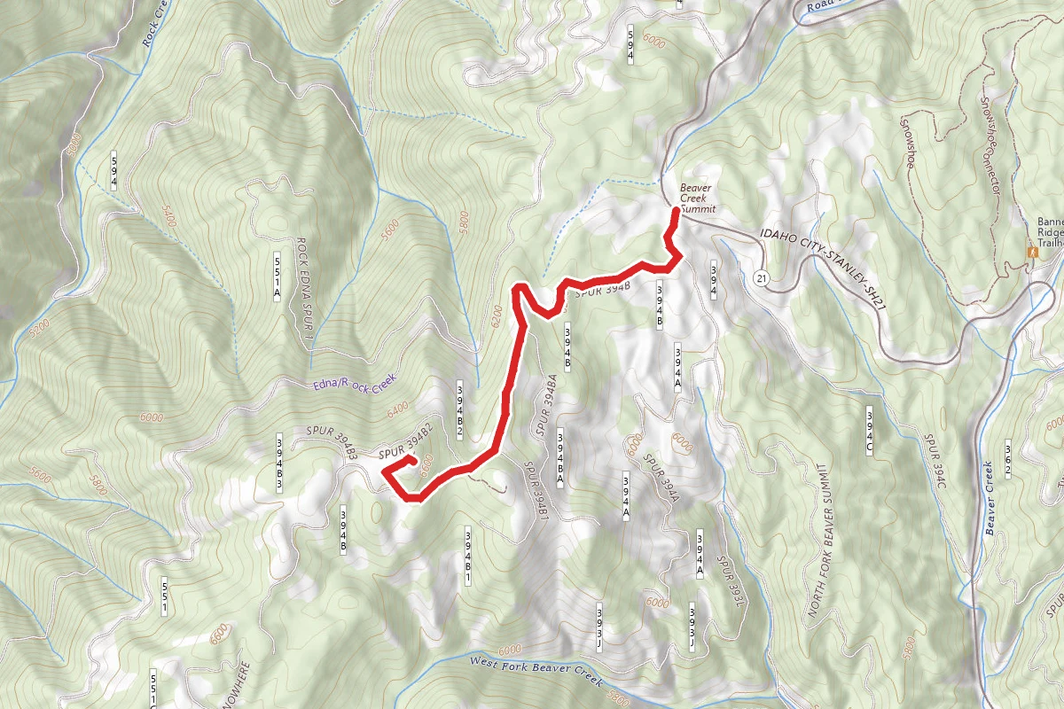 Stargaze Point Trail via Beaver Creek Summit