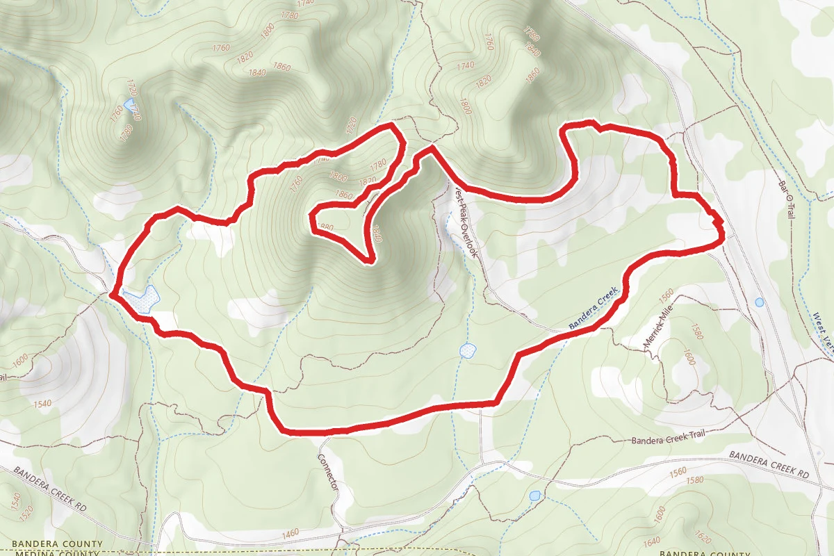 Wilderness and Twin Peaks Trails