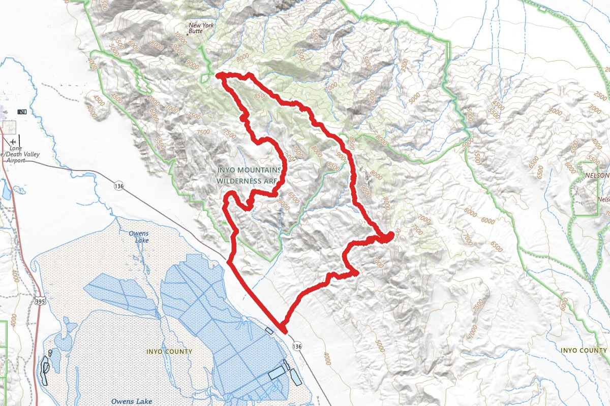 Swansea-Cerro Gordo OHV Route