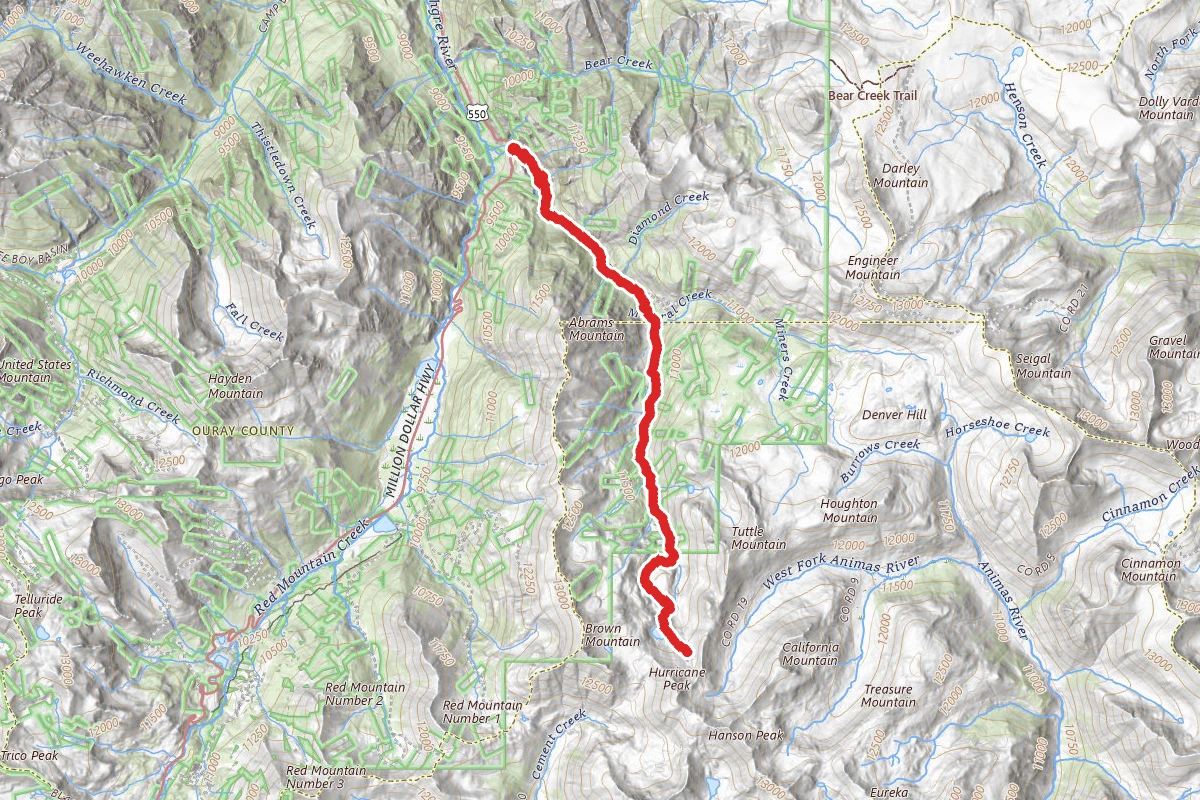 Poughkeepsie Gulch OHV Trail