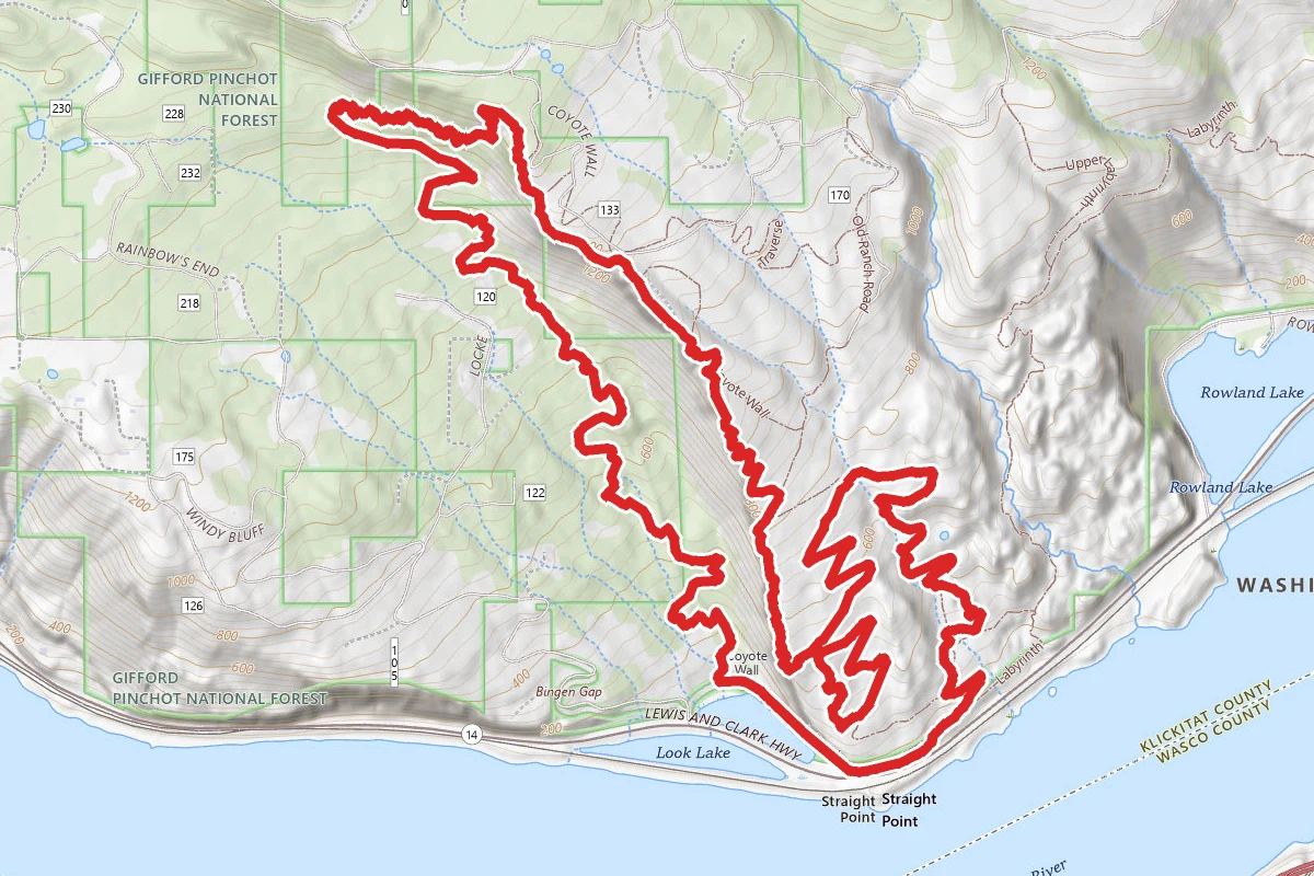 Coyote Wall Long Loop