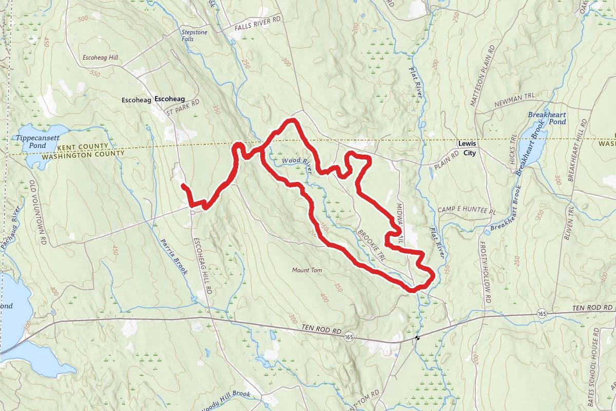 Plain Road and Sand Hill Trail Loop
