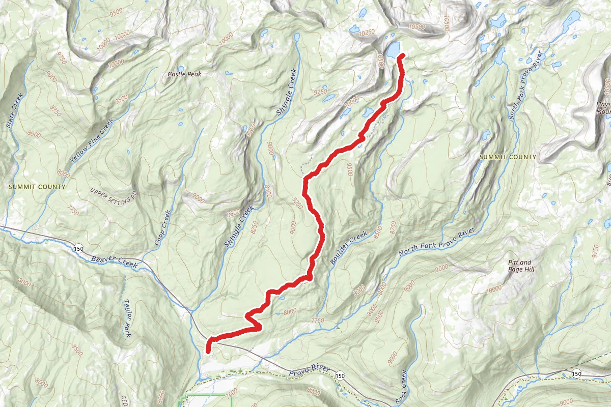 Big Elk Lake Trail