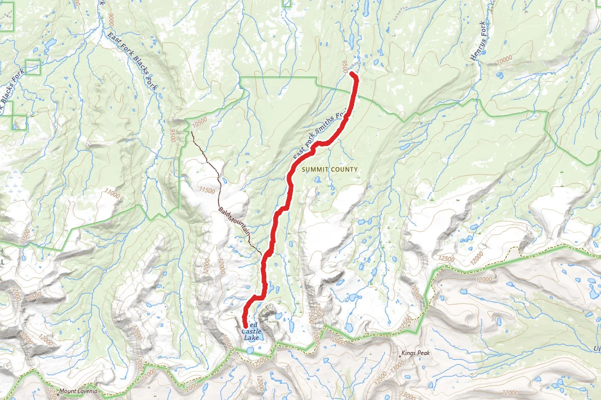 Lower Red Castle To Upper Red Castle Lake