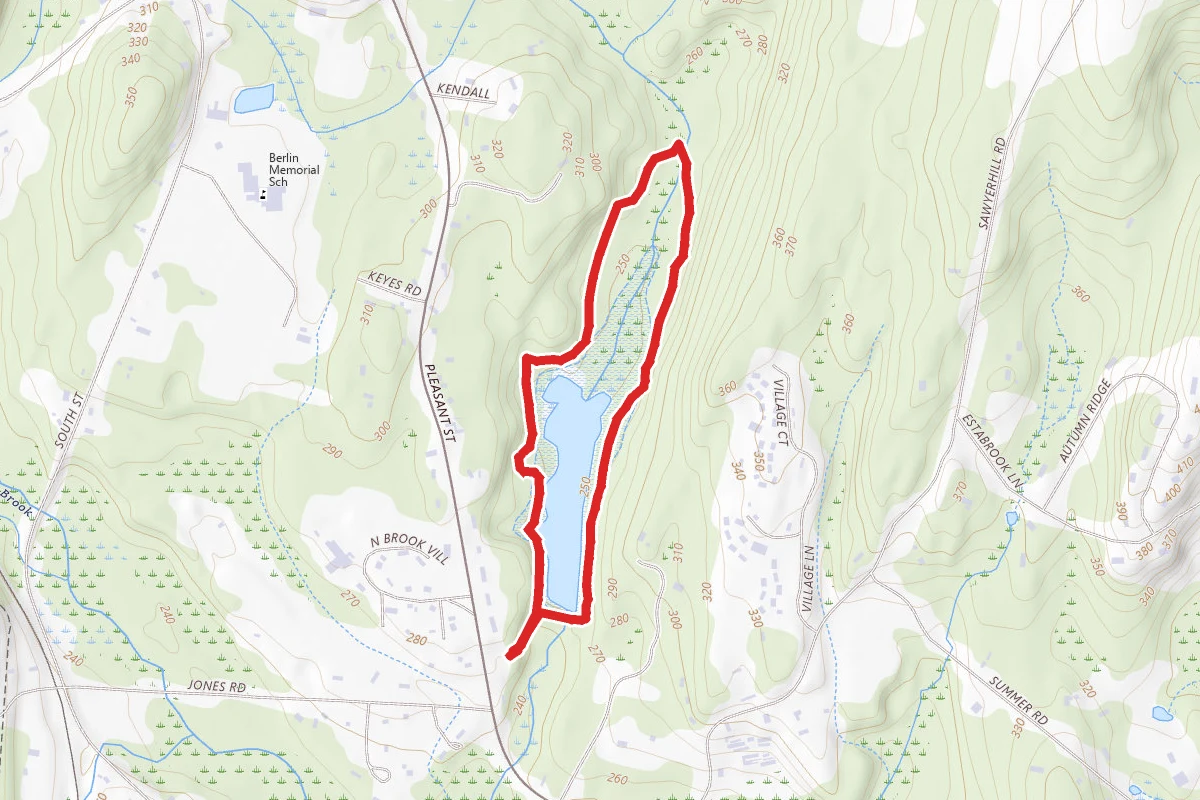 Brewer Brook Dam Trail