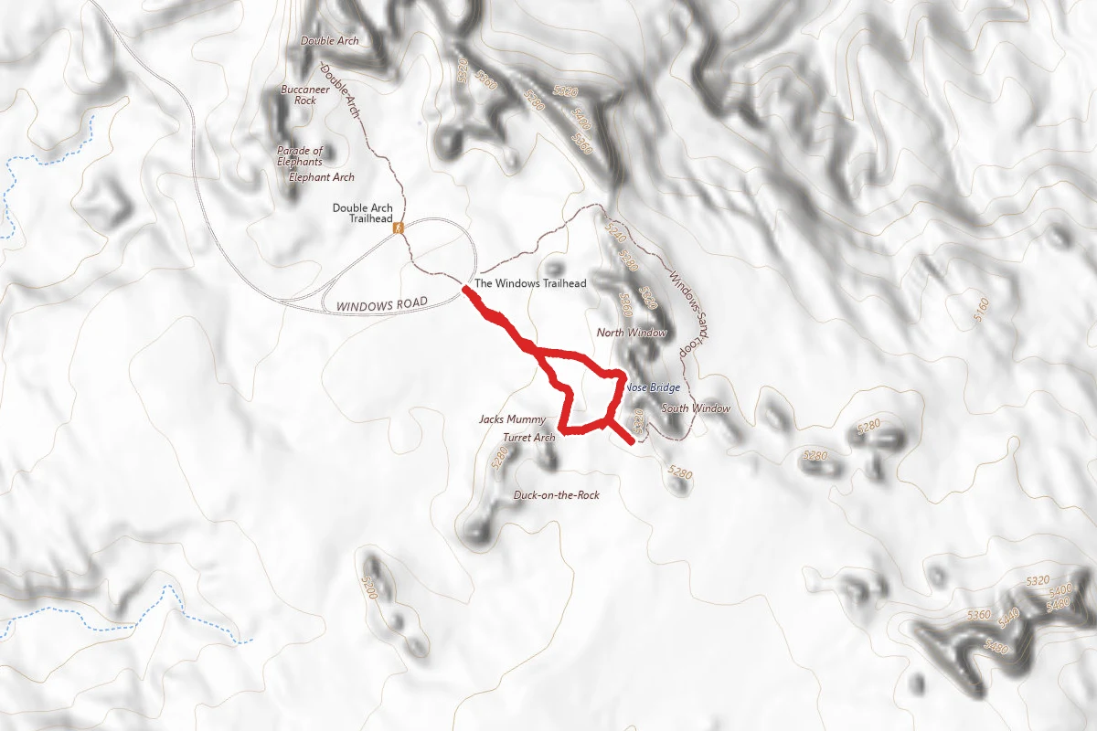 Windows Loop Trail