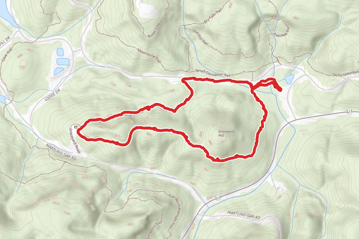 Terrell and Kings Chapel Trail Loop