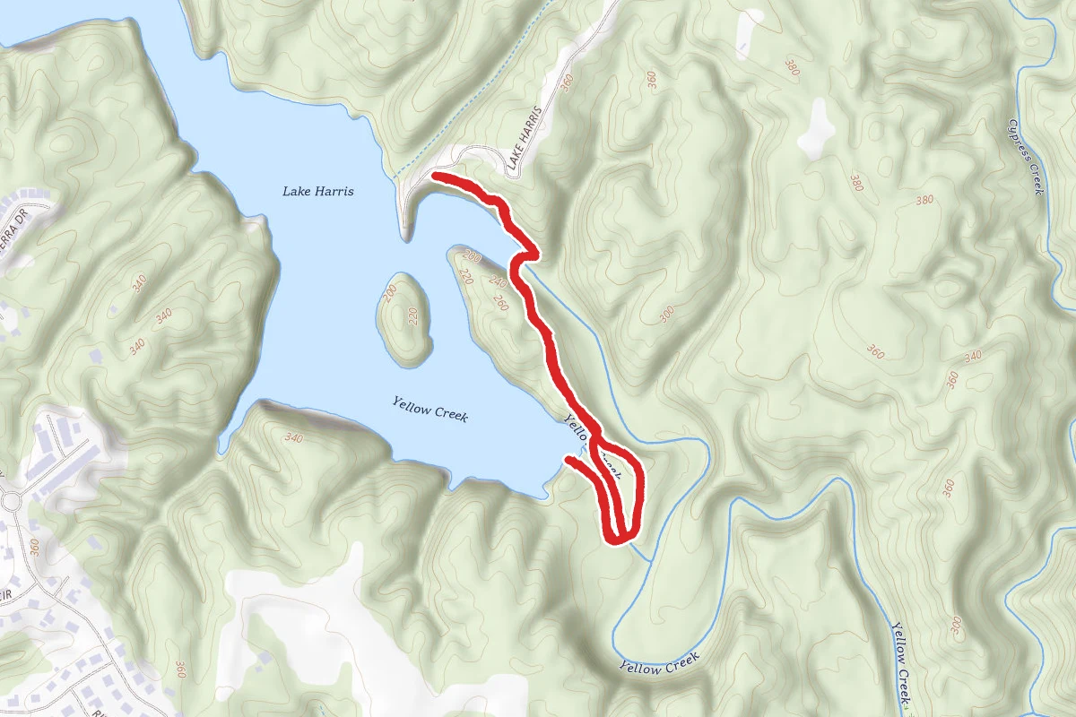 Lake Harris Dam Trail