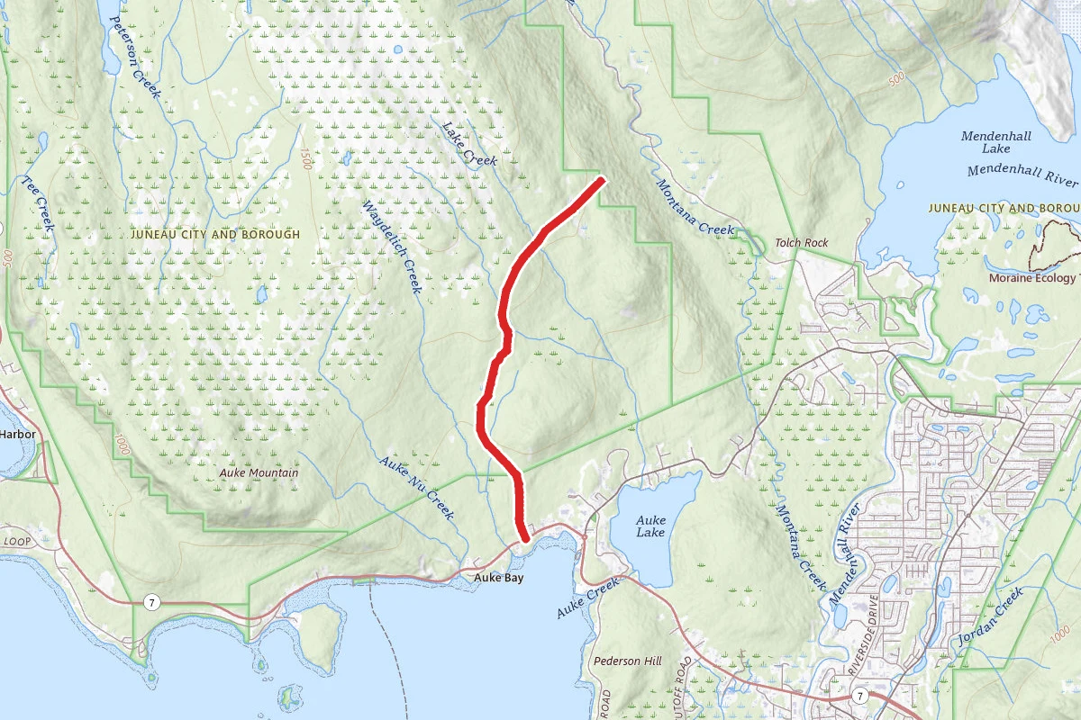 Spaulding Meadows Trail