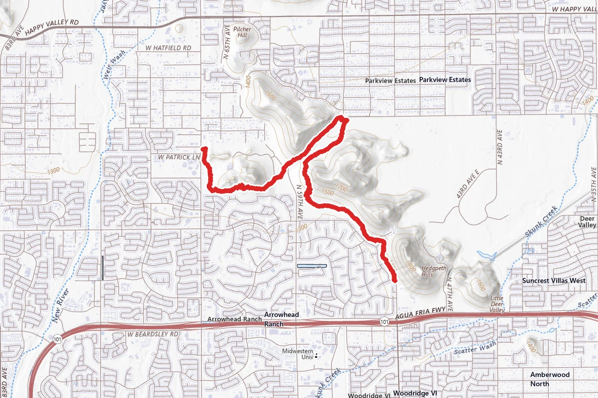 Coach Whip Trail