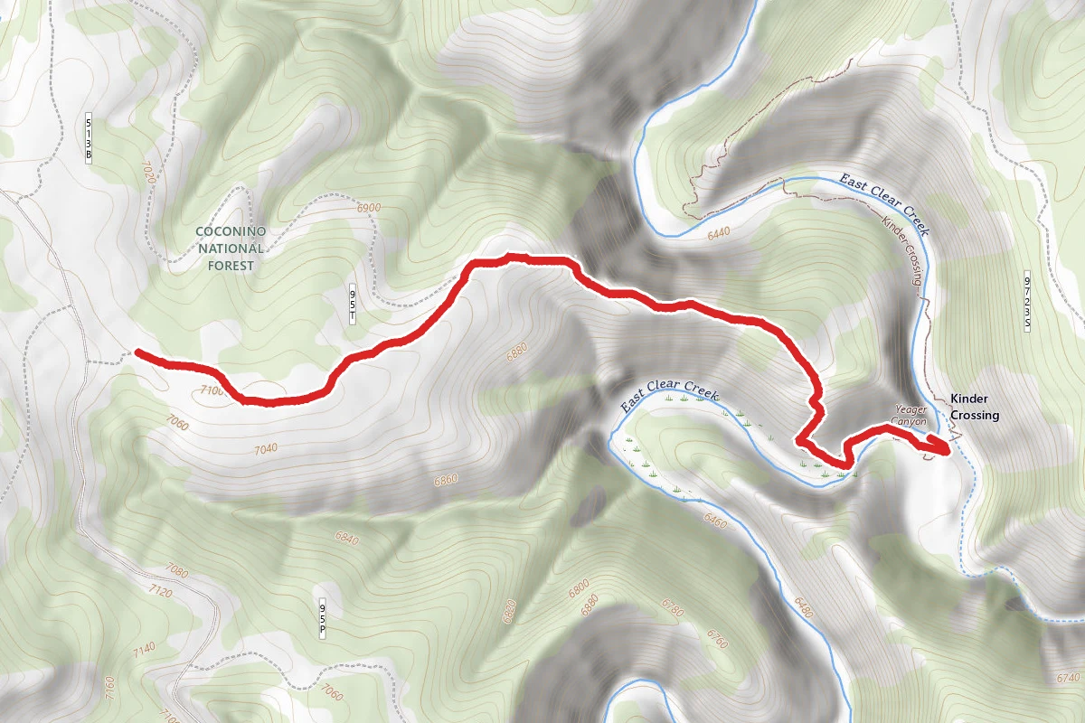 Kinder Crossing Trail