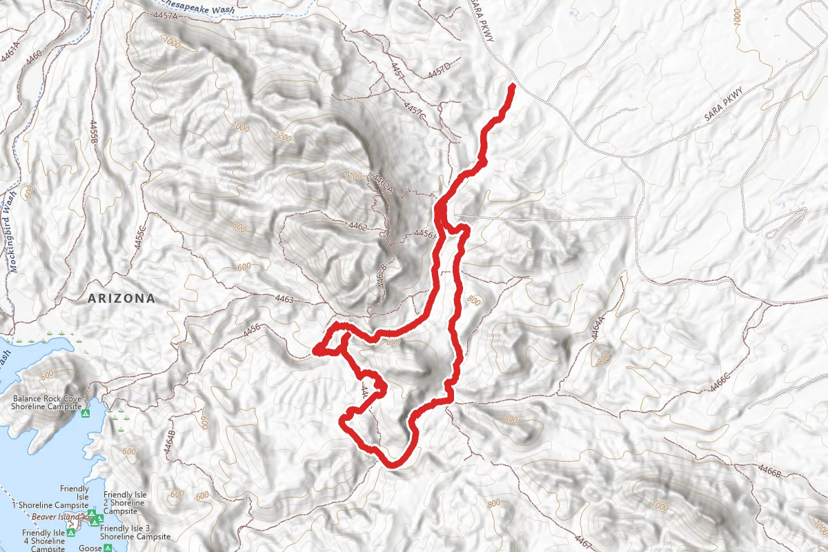 Arch Rock and Watershed Loop