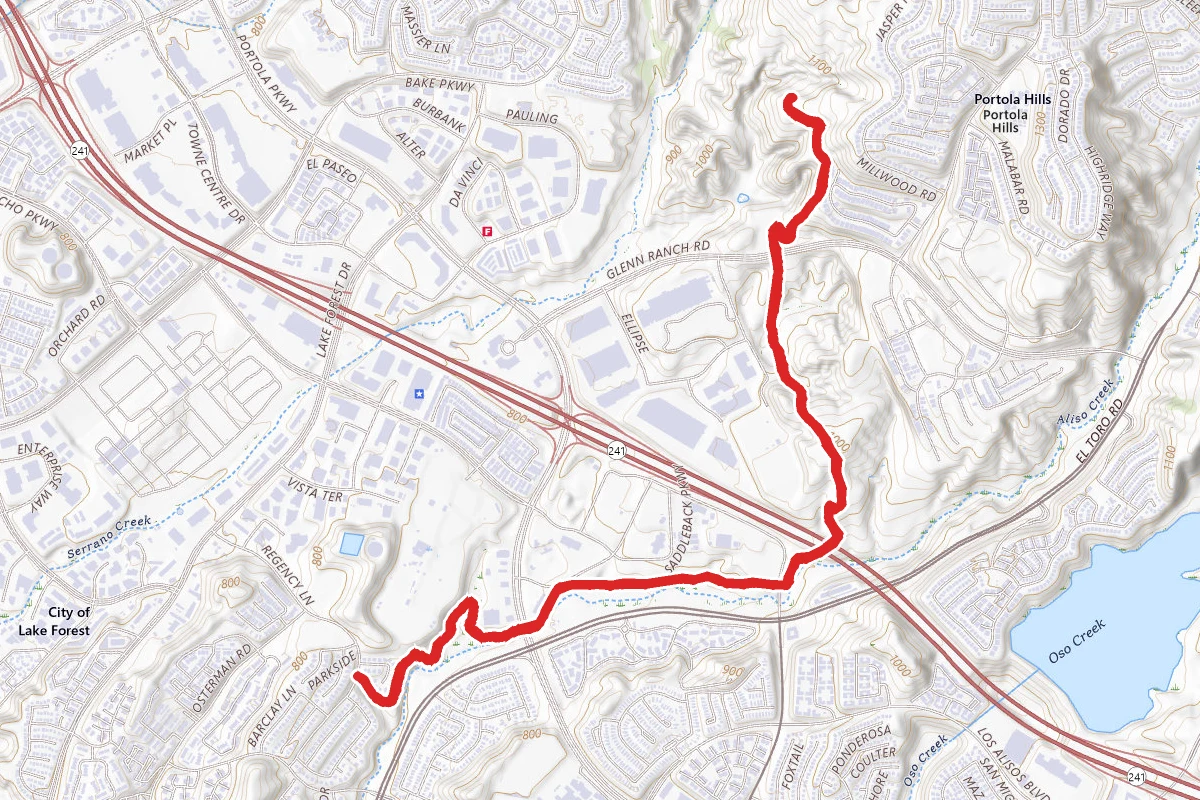 Edison Trail to Whiting Ranch