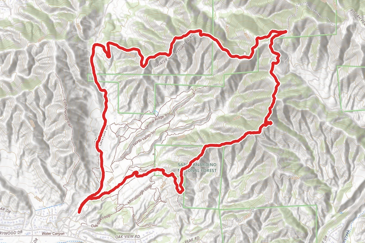 Wildwood Canyon Ridgeline Loop