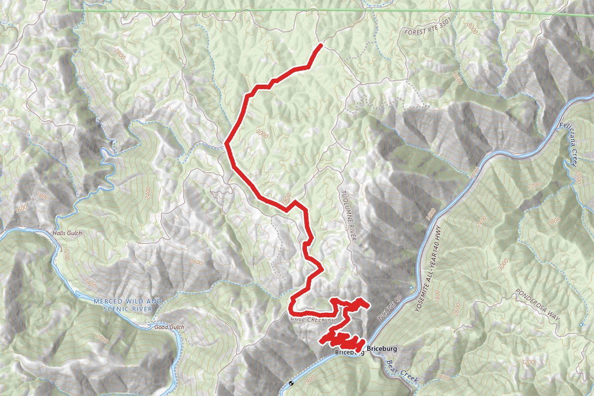 Bull Creek OHV Trail