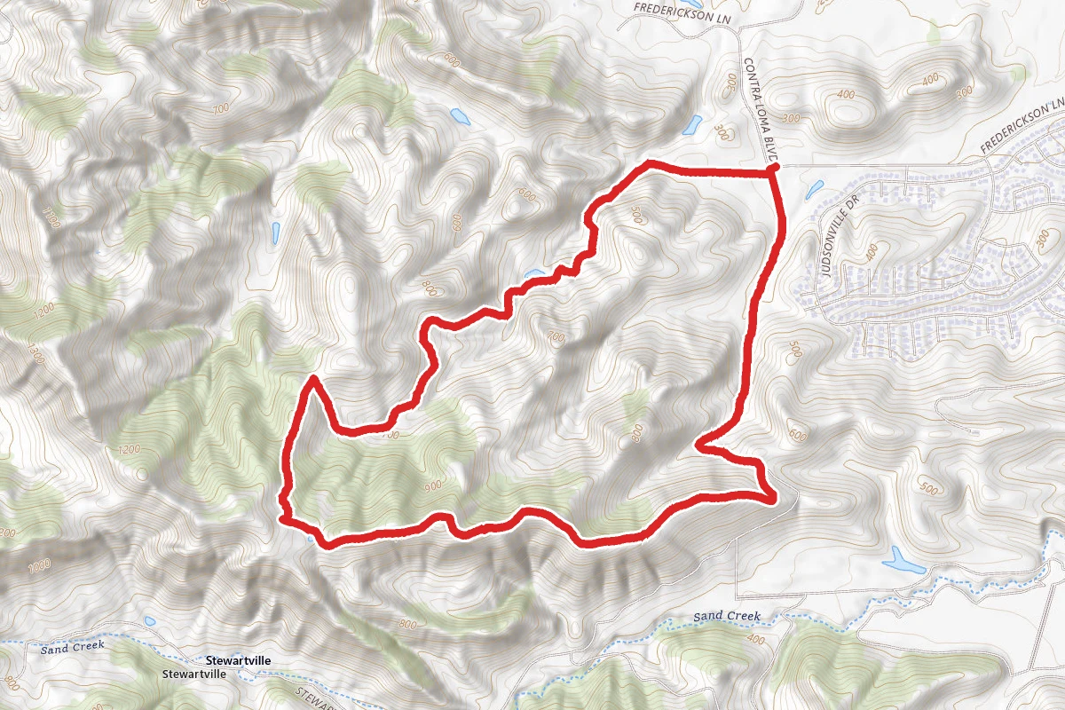 Stewartville, Ridge, Acorn and Old Homestead Loop Trail