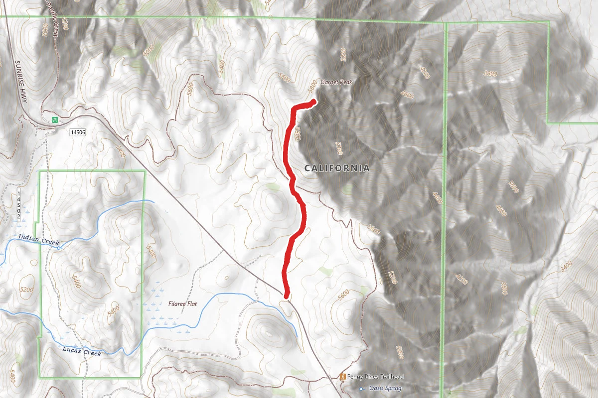 Garnet Peak Trail